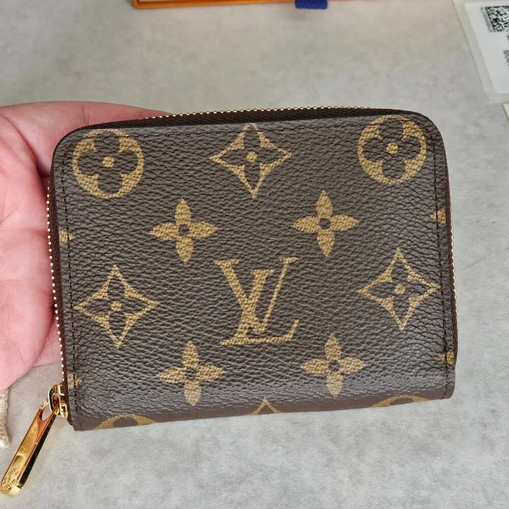 Louis Vuitton Monogram Zippy Coin Pouch Small Wallet with Box - Picture 3 of 11